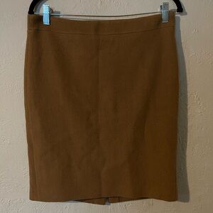 J. Crew Mercantile Tan Pencil Skirt